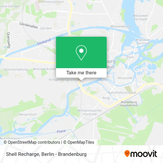 Shell Recharge map
