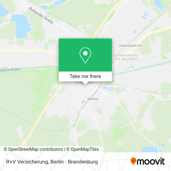 R+V Versicherung map
