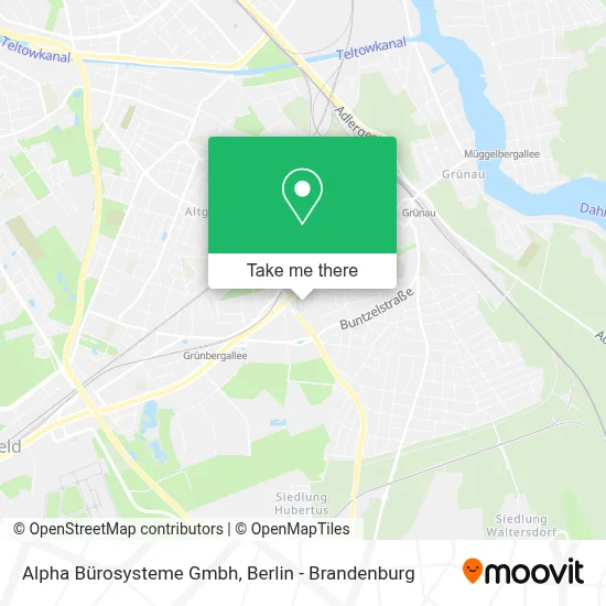 Alpha Bürosysteme Gmbh map