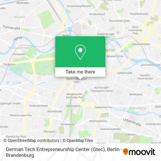 German Tech Entrepreneurship Center (Gtec) map