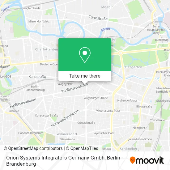 Orion Systems Integrators Germany Gmbh map