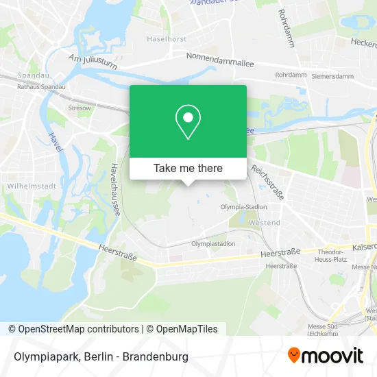 Olympiapark map