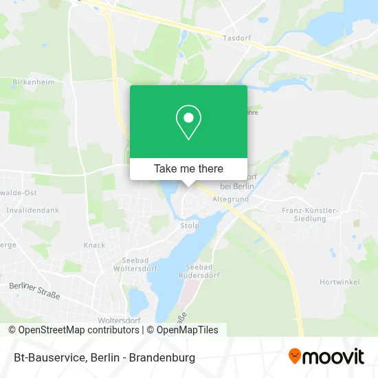 Bt-Bauservice map