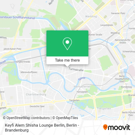 Keyfi Alem Shisha Lounge Berlin map