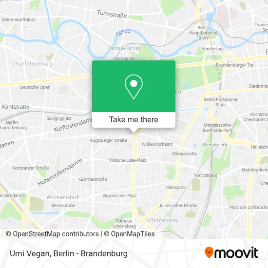 Umi Vegan map