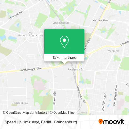 Speed Up Umzuege map