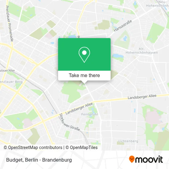 Budget map