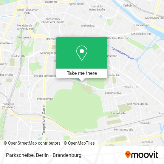 Parkscheibe map