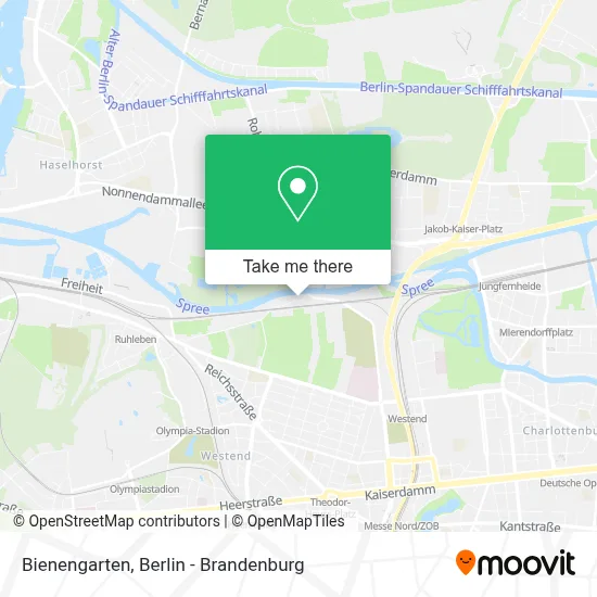 Bienengarten map