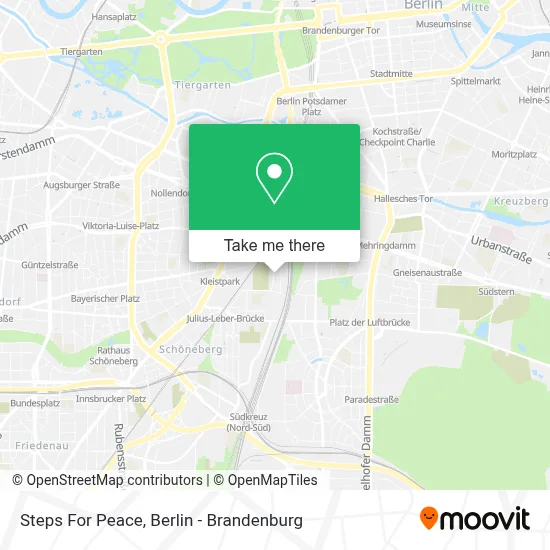 Steps For Peace map