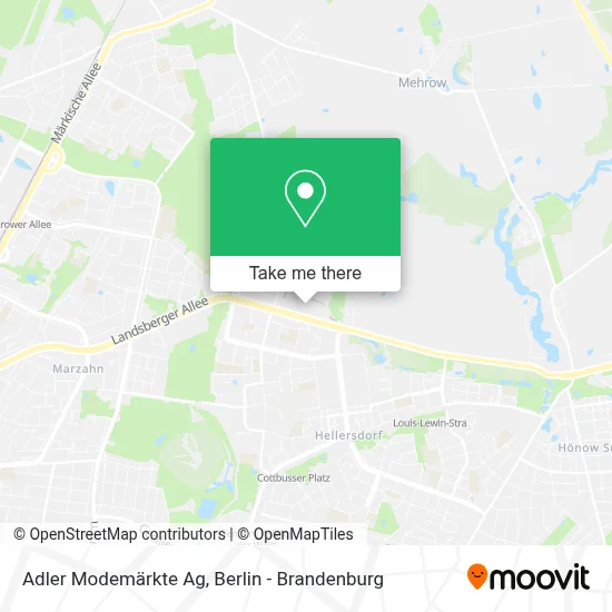 Adler Modemärkte Ag map