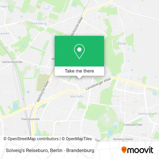 Solveig's Reiseburo map