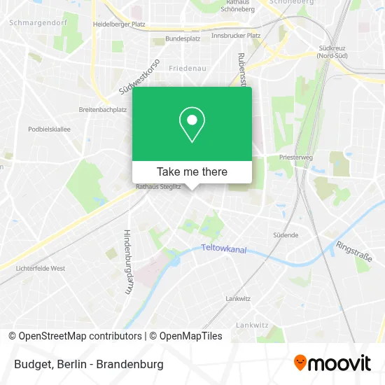 Budget map