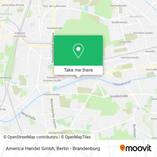 America Handel Gmbh map