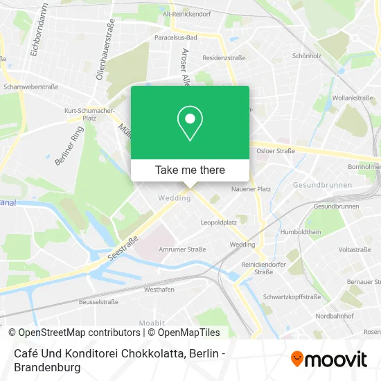 Café Und Konditorei Chokkolatta map