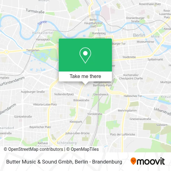 Butter Music & Sound Gmbh map
