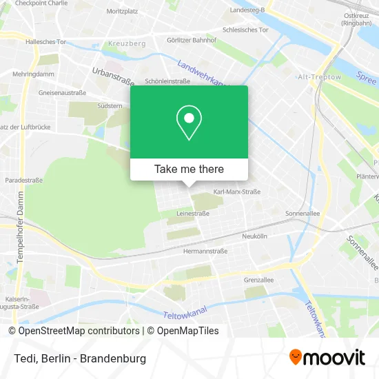 Tedi map