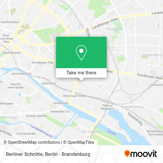 Berliner Schnitte map