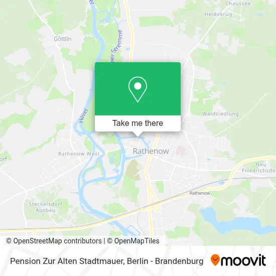 Pension Zur Alten Stadtmauer map