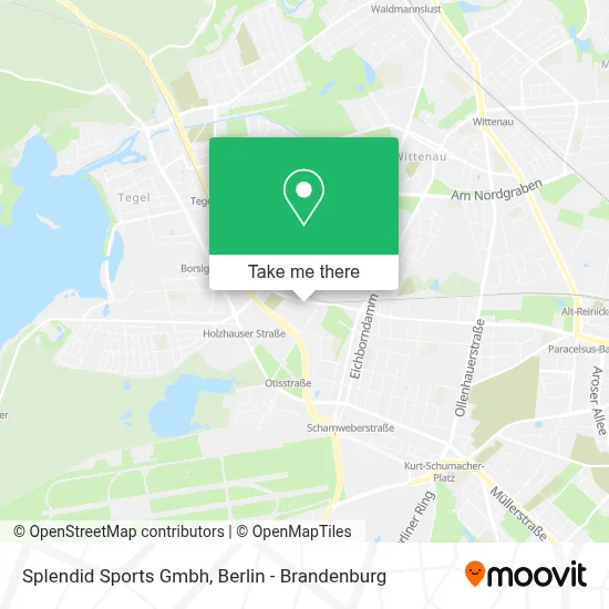 Splendid Sports Gmbh map