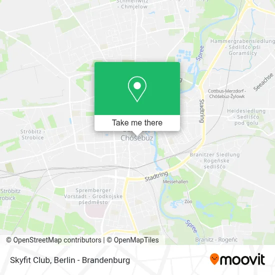 Skyfit Club map