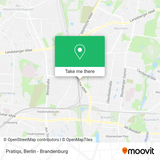 Pratiqs map