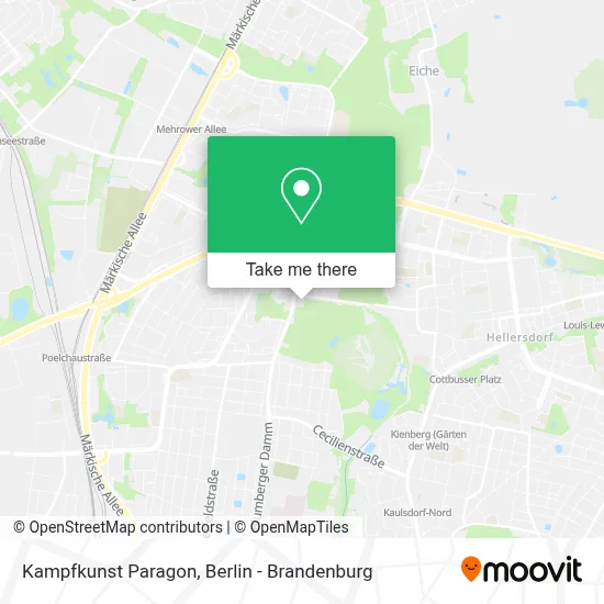 Kampfkunst Paragon map