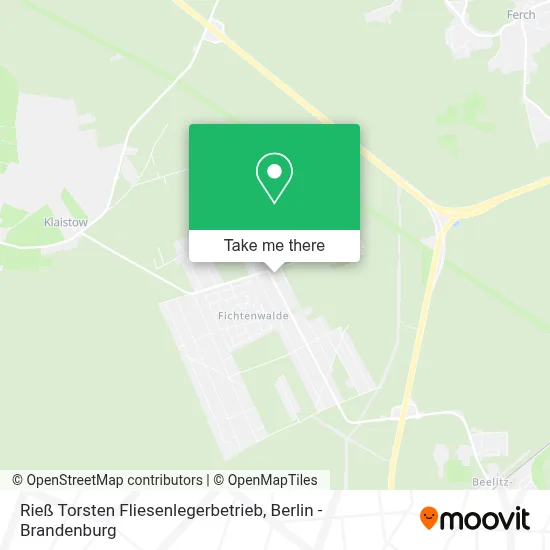 Rieß Torsten Fliesenlegerbetrieb map