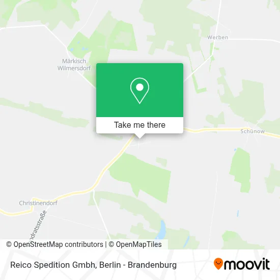 Reico Spedition Gmbh map