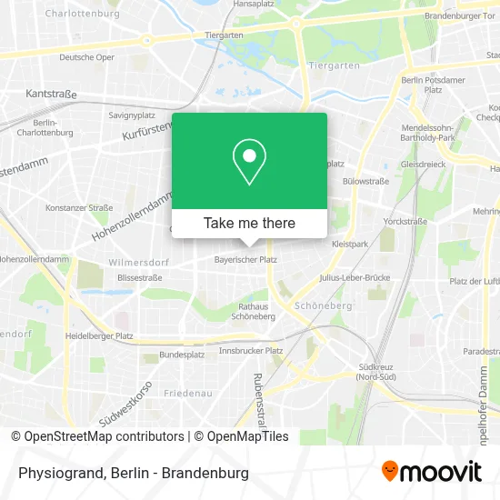 Physiogrand map
