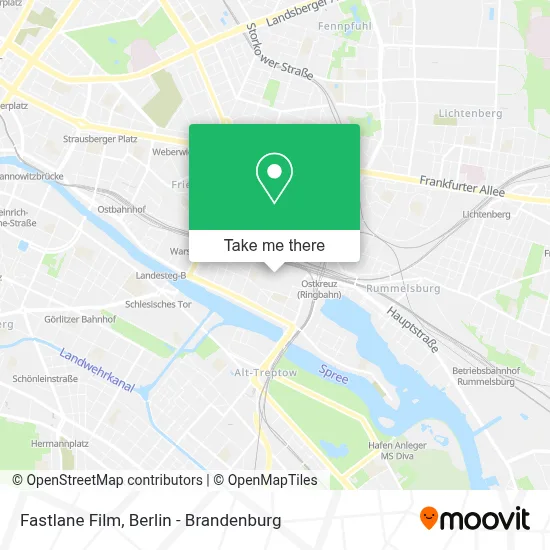 Fastlane Film map