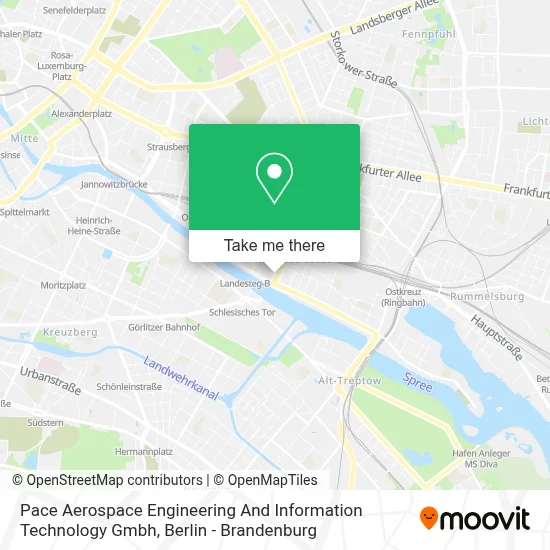 Pace Aerospace Engineering And Information Technology Gmbh map