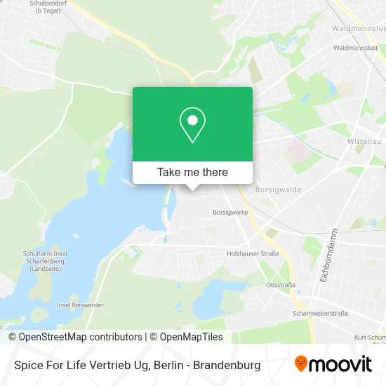 Spice For Life Vertrieb Ug map