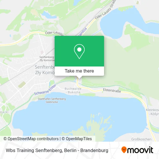 Wbs Training Senftenberg map