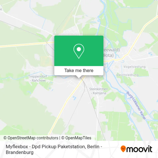 Myflexbox - Dpd Pickup Paketstation map
