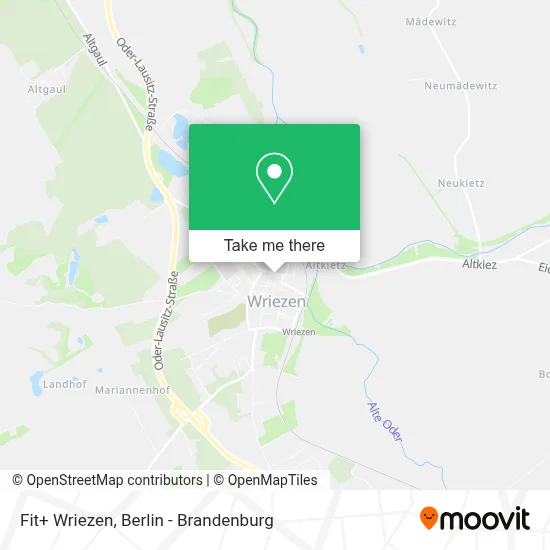 Fit+ Wriezen map