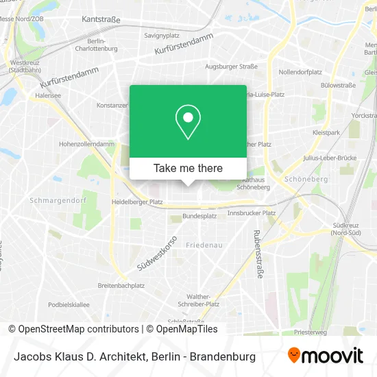Jacobs Klaus D. Architekt map