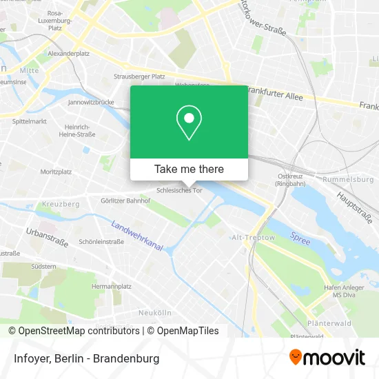 Infoyer map