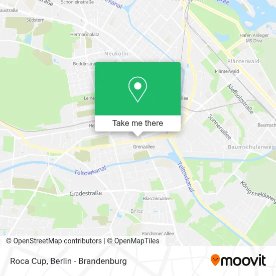 Roca Cup map