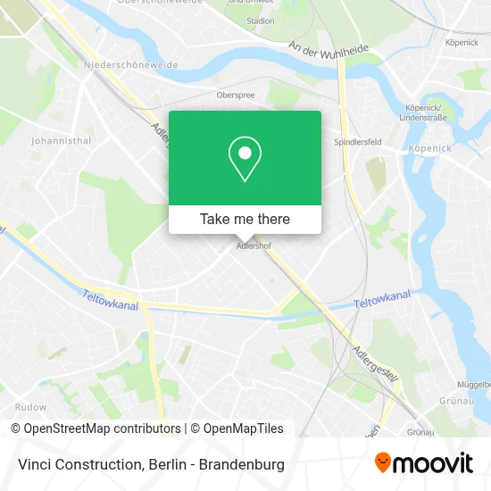 Vinci Construction map