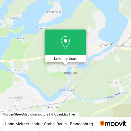 Hahn-Meitner-Institut Gmbh map