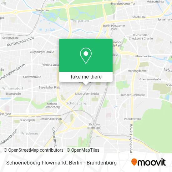 Schoeneboerg Flowmarkt map