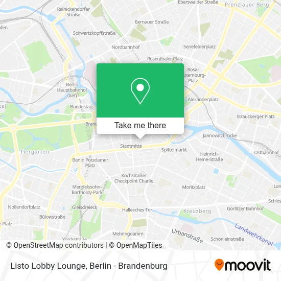 Listo Lobby Lounge map