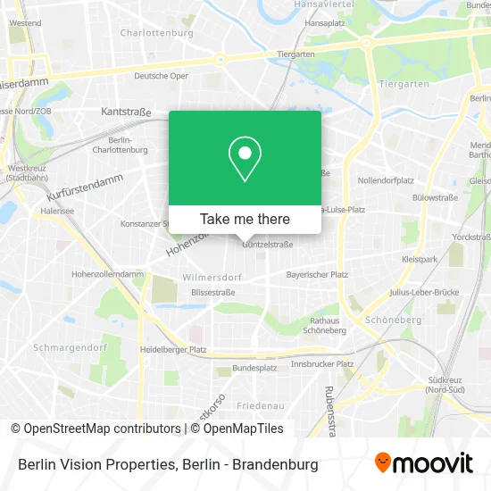 Berlin Vision Properties map