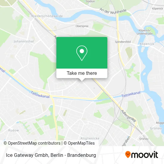 Ice Gateway Gmbh map