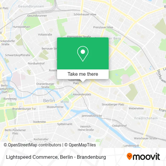 Lightspeed Commerce map