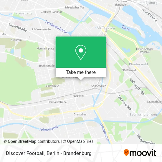 Discover Football map