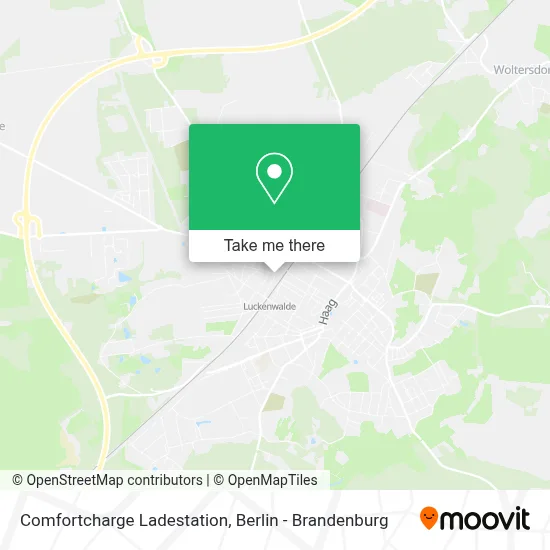 Comfortcharge Ladestation map