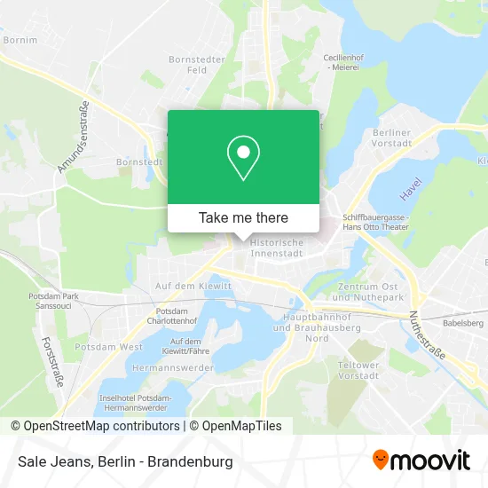 Sale Jeans map