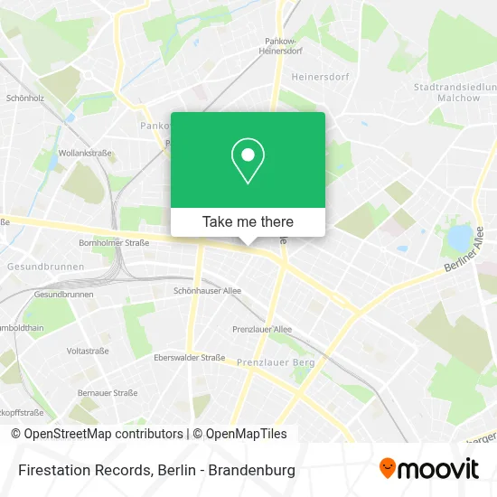 Firestation Records map